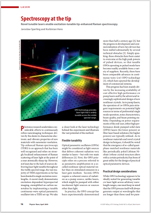 Spectroscopy at the tip