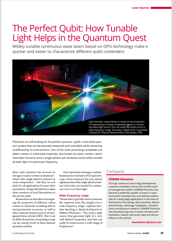 Tunable lasers quantum quest