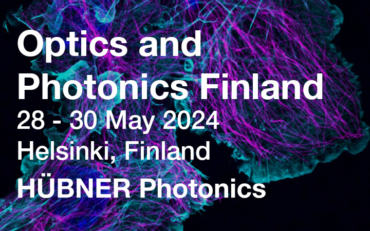 HÜBNER Photonics at Optics and Photonics FInland 2024